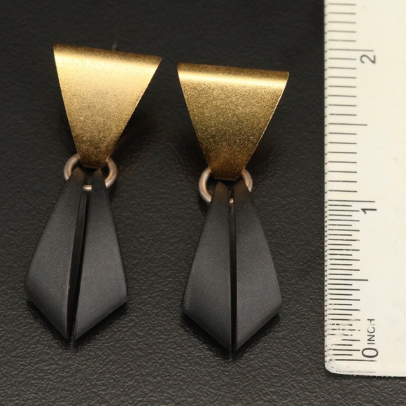 Anodized Metal Necklace & Post Earring Set - Picture 3 of 14